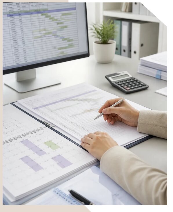 Разработка графика отпусков для организаций в Соликамске
